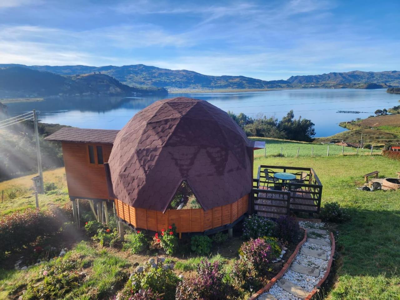 Domos Lago Muisca Xue Aquitania Exterior foto